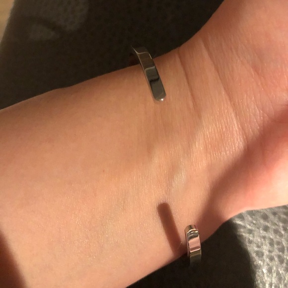 Silver mantraband "Not all who wander are lost" - Picture 2 of 3